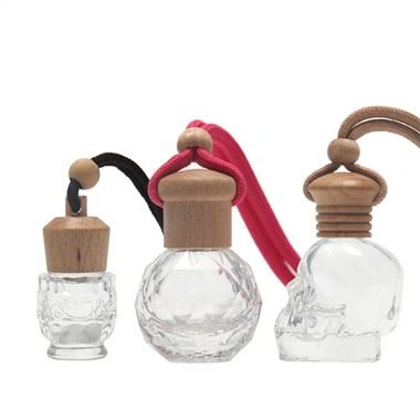 5 ml parfym bilflaska glas